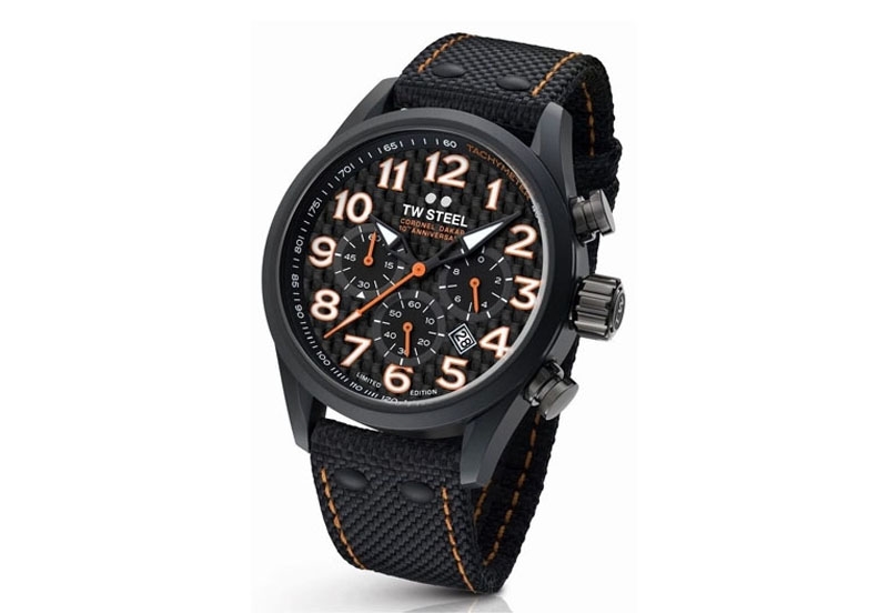 TW Steel Volante TW964 horlogeband zwart - 24 mm