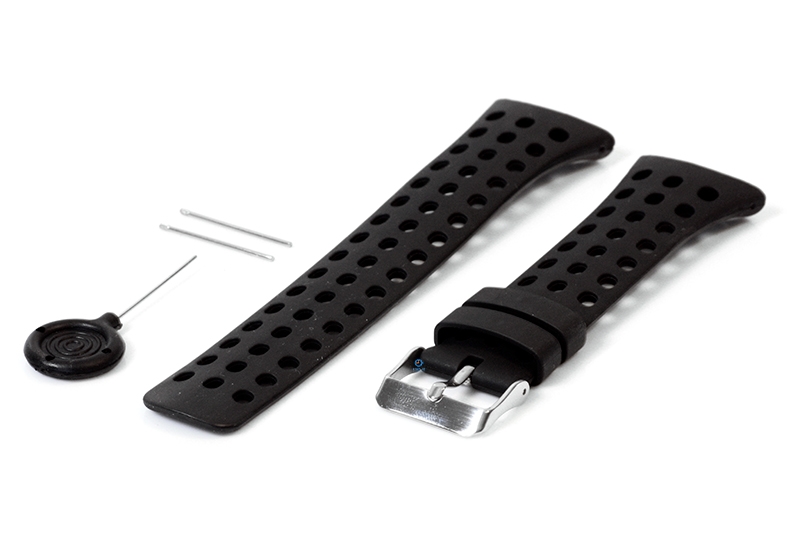 Suunto Quest M1/M2/M4/M5 horlogeband - zwart