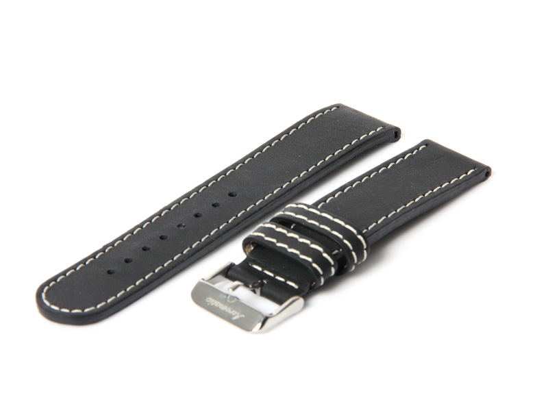 Aeromatic horlogeband zwart 20 mm