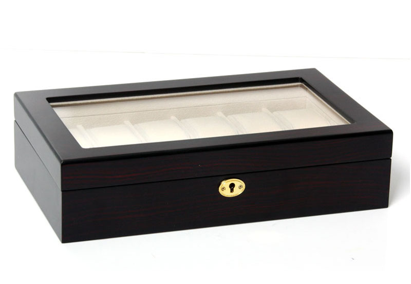 Horlogebox Ebony 12 horloges