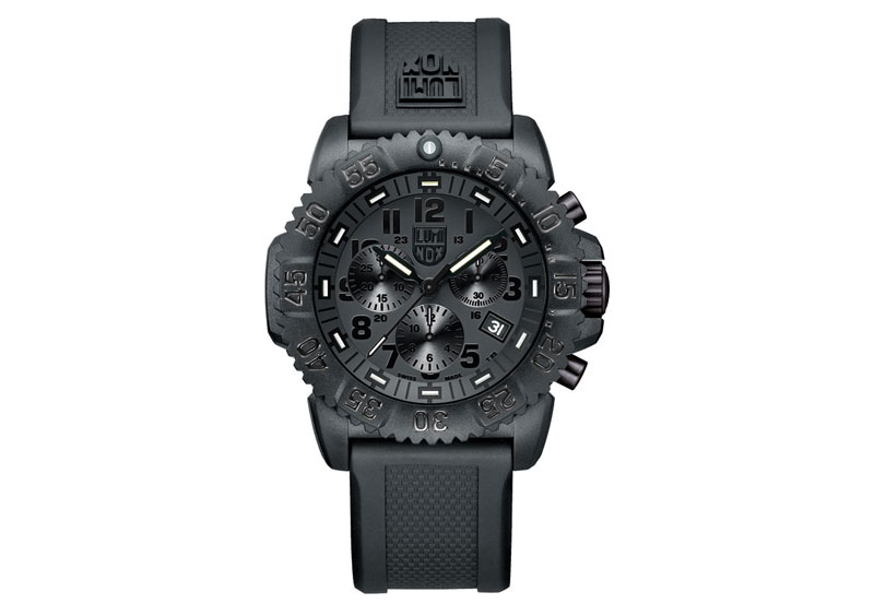 Luminox horlogeband A.3081.BO Navy Seal Black Out