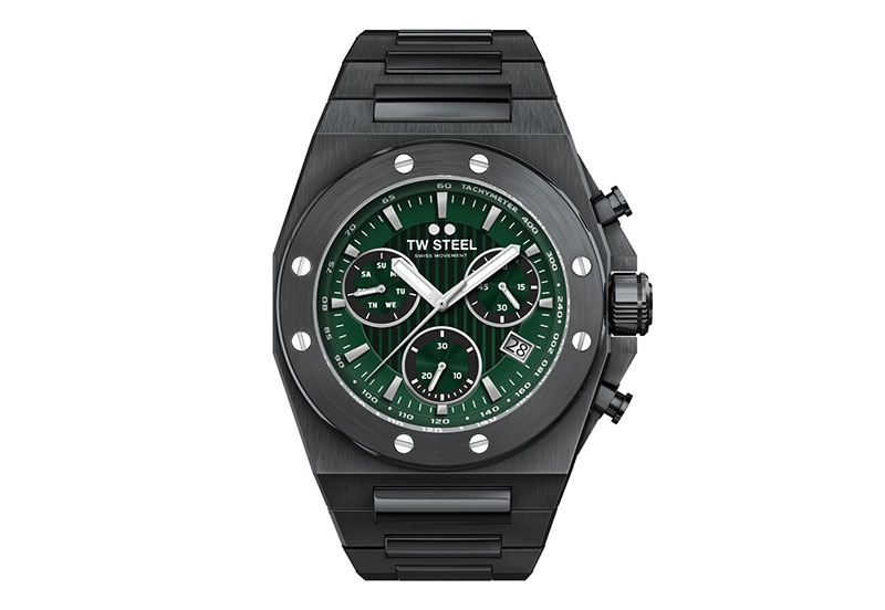 Horlogeband TW Steel CE4081 - Zwart