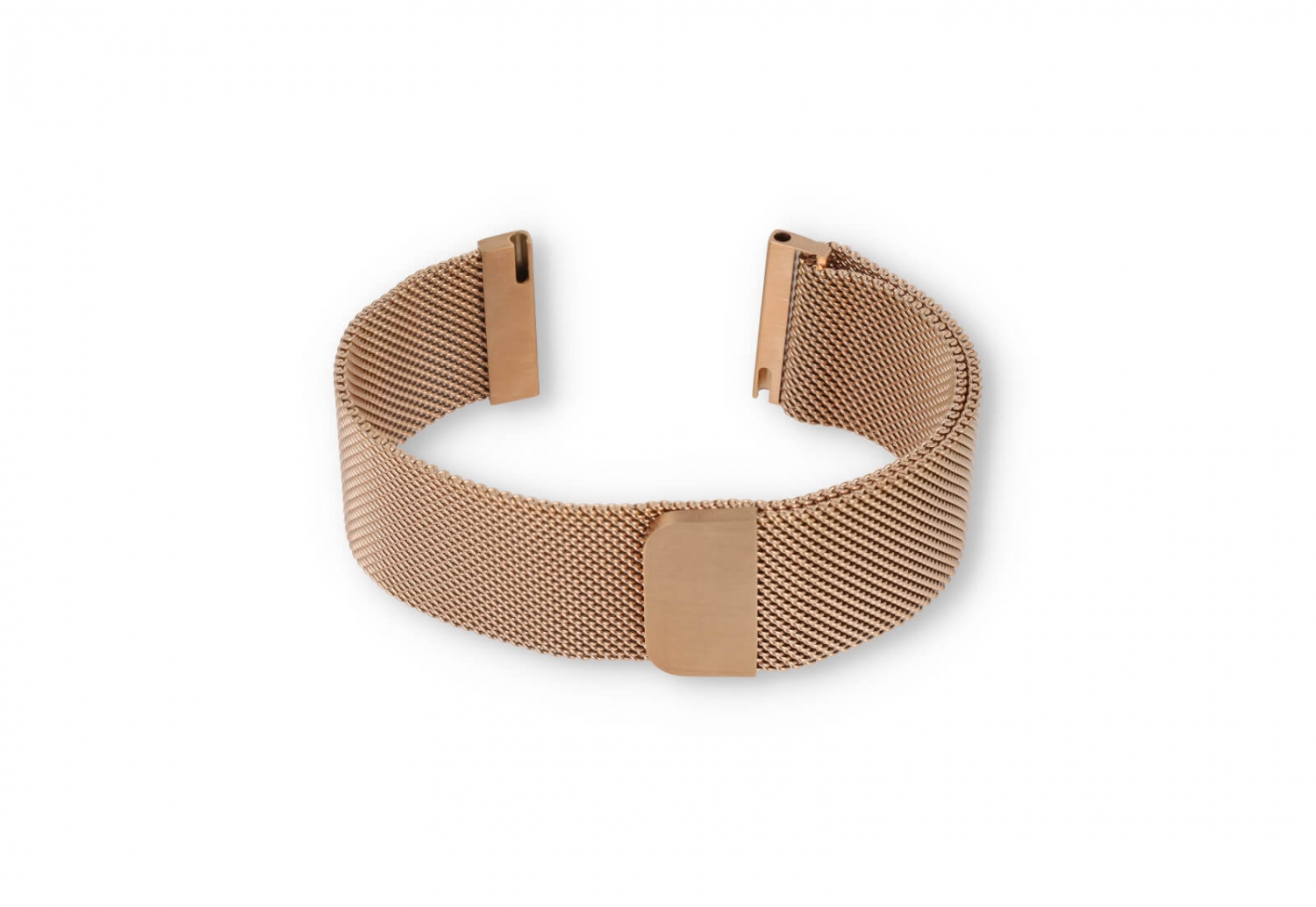 Milanese 20mm horlogeband - Roségoud