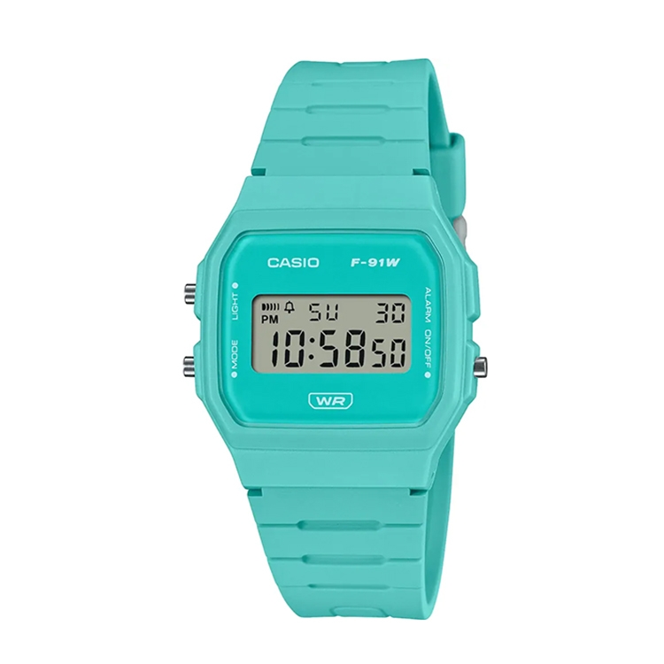 Horlogeband voor Casio F-91WB-2A2