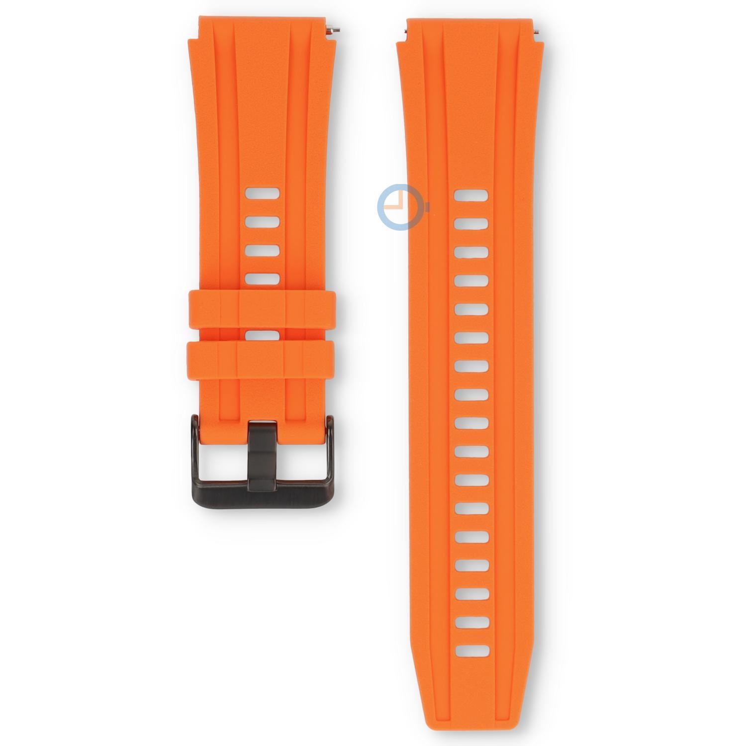 Siliconen bandje Huawei Watch Ultimate - oranje