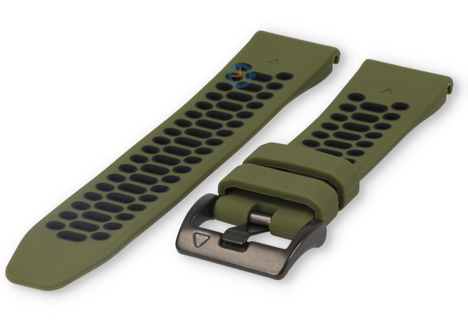 Sport horlogebandje Garmin Quatix 7 Pro - 47mm (groen/zwart)