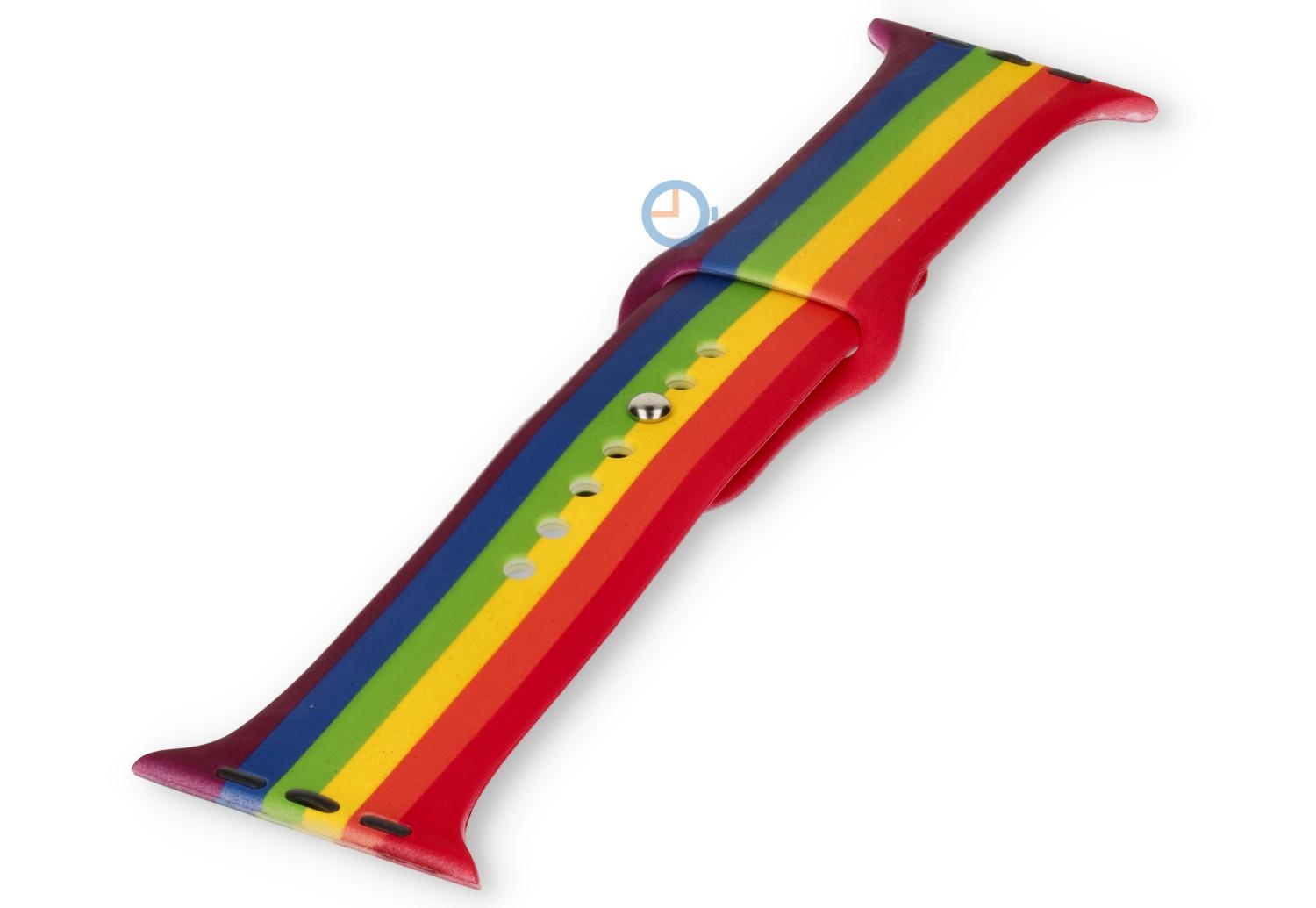 Apple watch bandje siliconen - Rainbow Spectrum - 38/40/41/42mm (M/L)