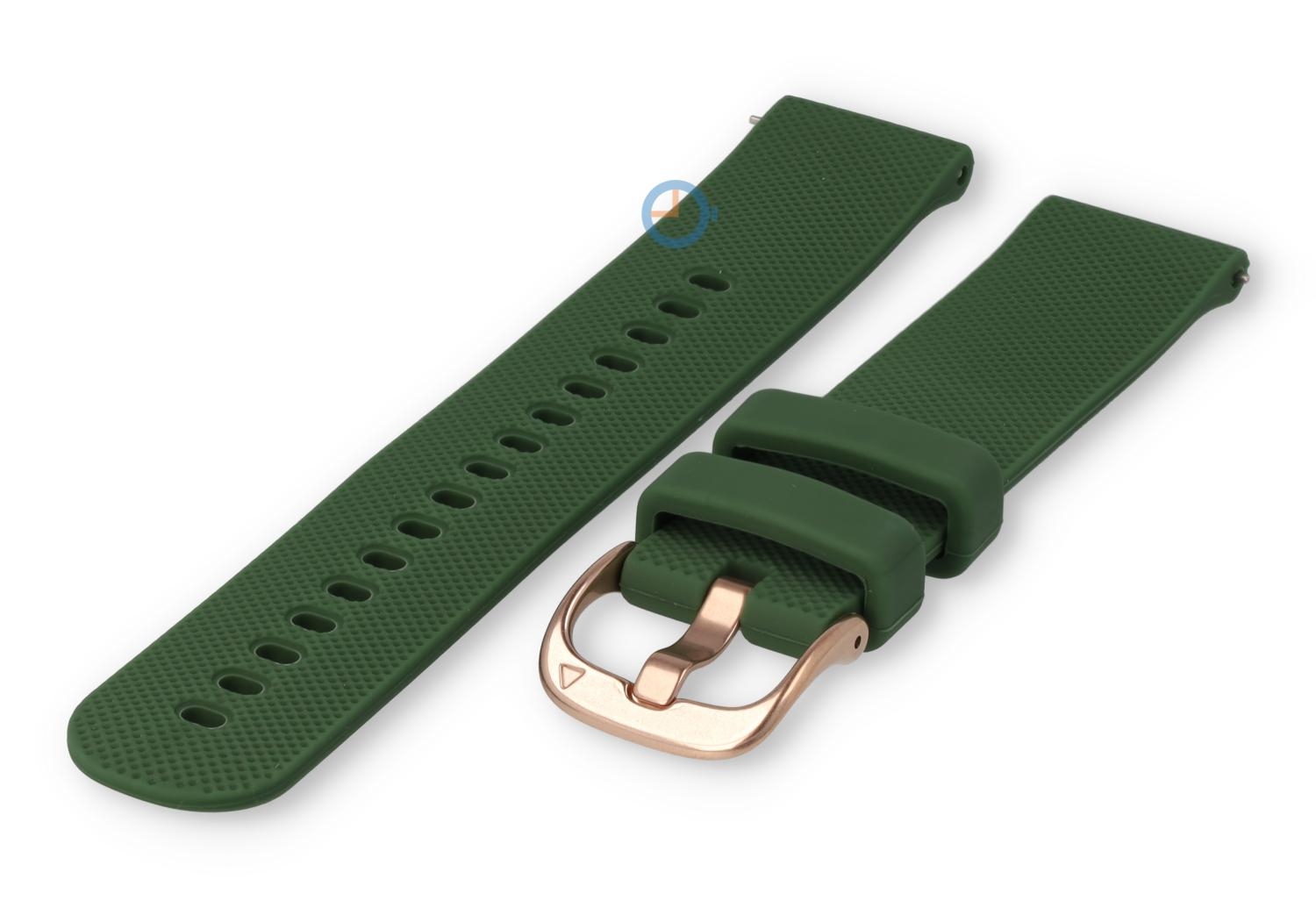 18mm Garmin Venu 4 - 41mm horlogebandje - bosgroen