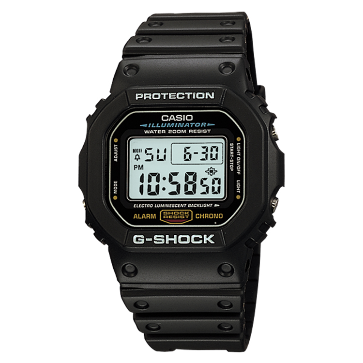Titanium bezel voor G-Shock DW-5600 - silver