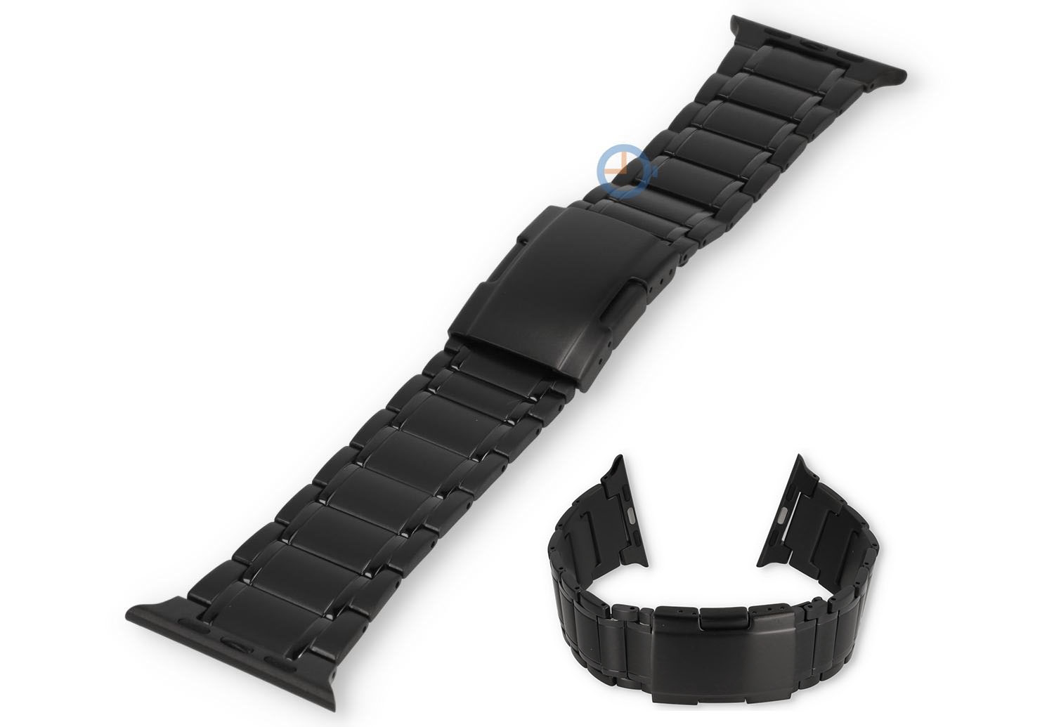 Titanium Apple Watch band 44-49mm - zwart