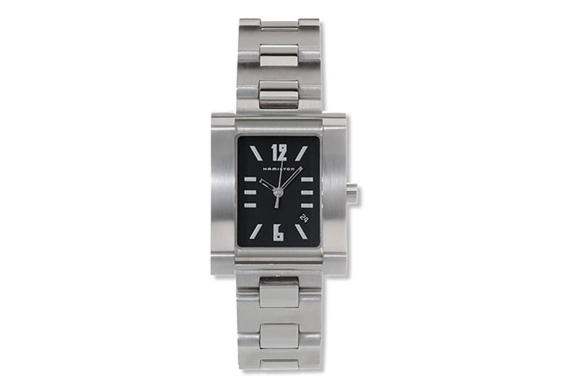 Hamilton horlogeband H17311135 - zilver staal