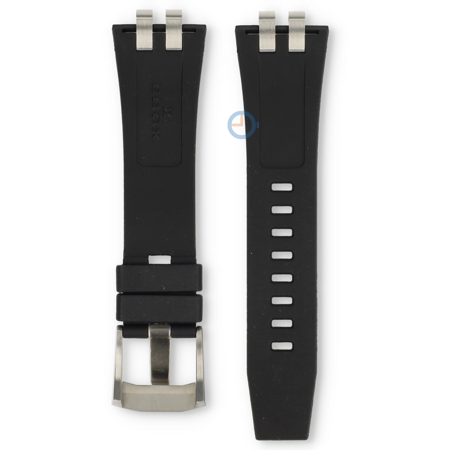 Edox DelfinDay  88005 Horlogeband Zwart