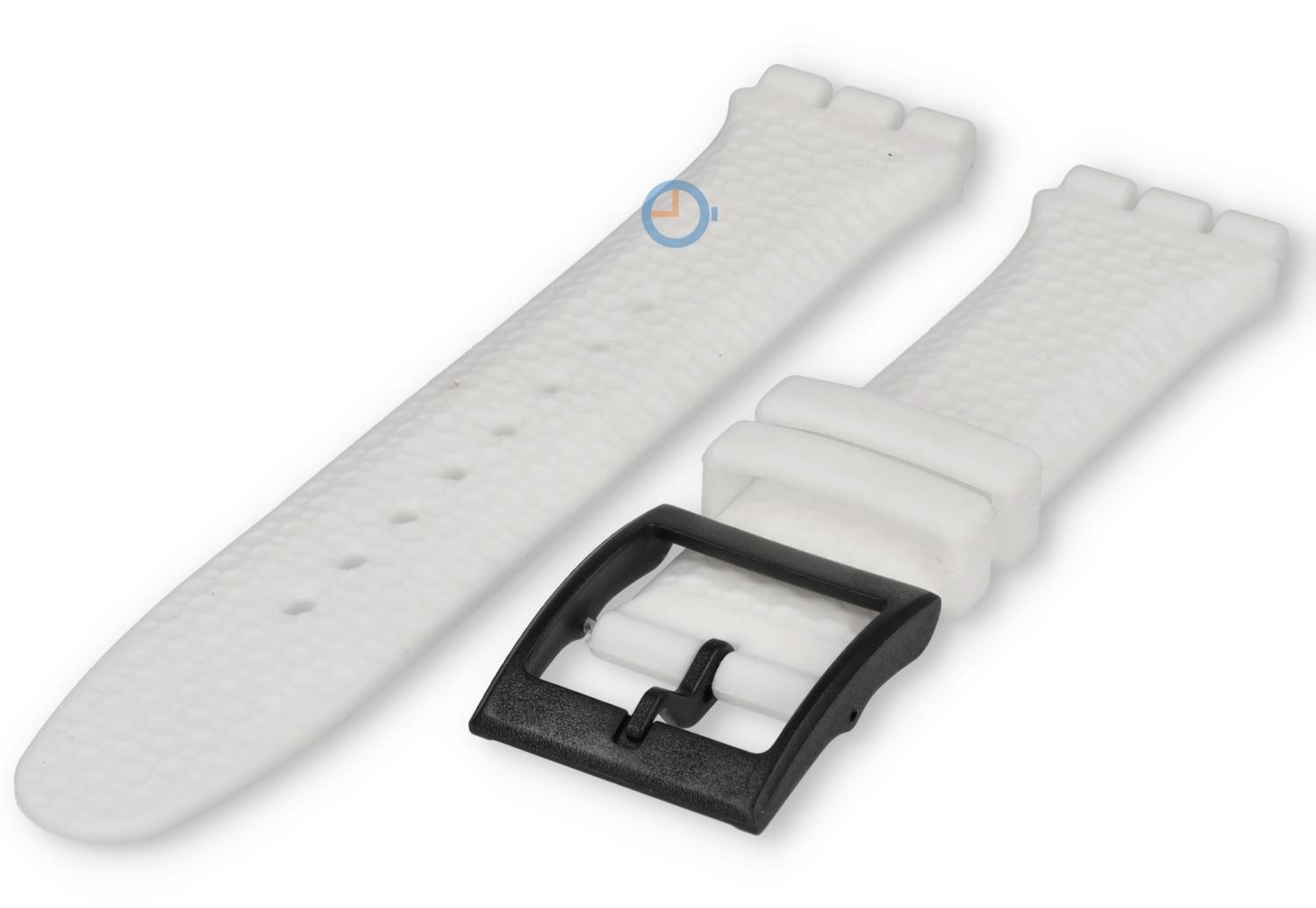Swatch horlogeband 19.70mm wit