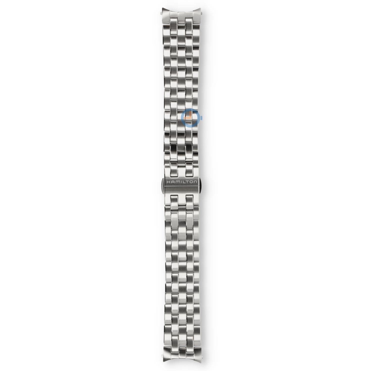 Hamilton horlogeband H32635122 - zilver staal