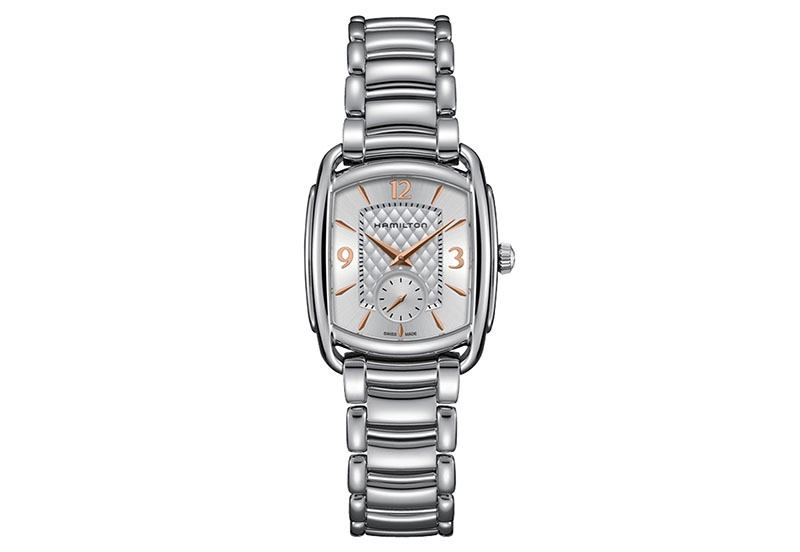 Hamilton horlogeband H12451155 - zilver staal