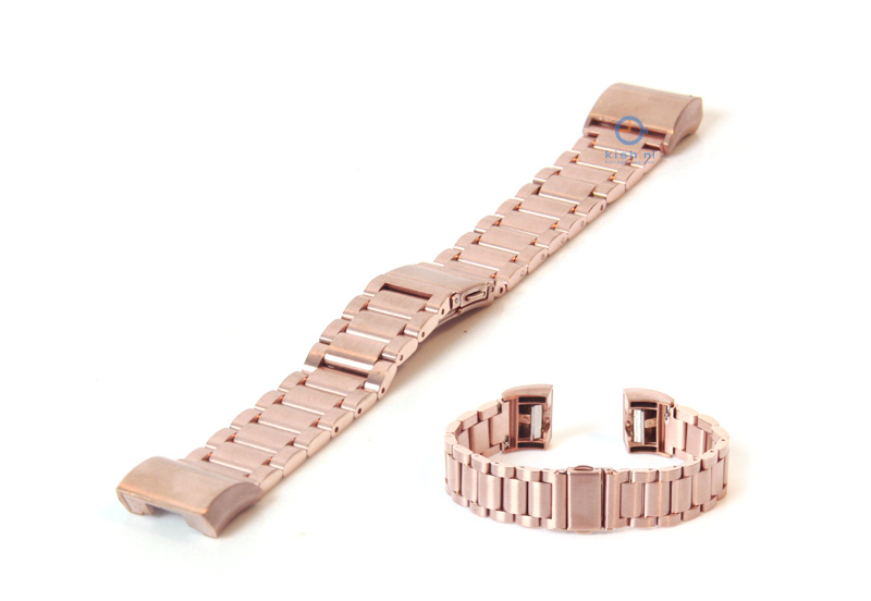 Fitbit Charge 2 horlogeband staal rose goud