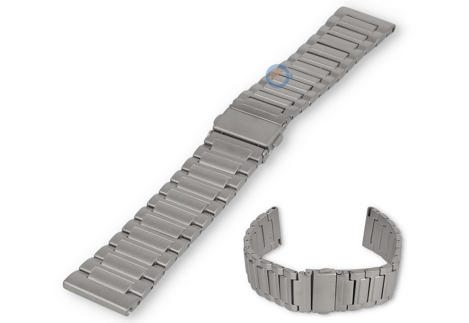 22mm Quick-Switch horlogebandje - titanium