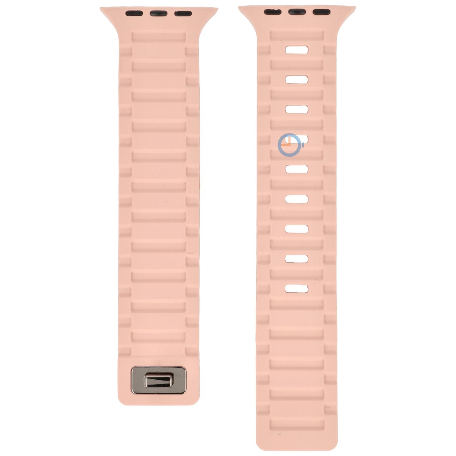 Siliconen bandje Apple 41mm - Pink