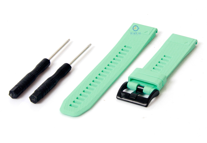 Coros Vertix horlogeband mintgroen