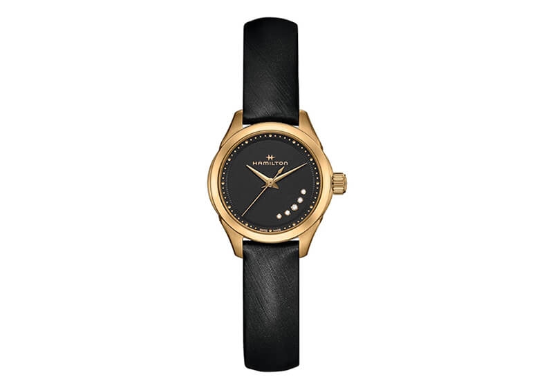 Hamilton horlogeband H32121430 - zwart nylon