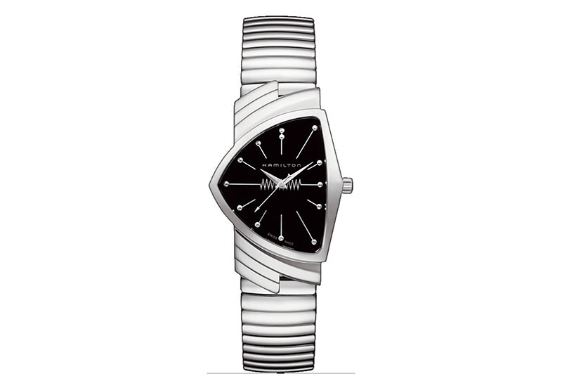 Hamilton horlogeband H24481131 - zilver staal