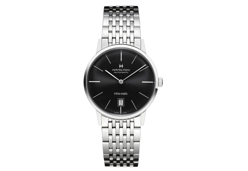 Hamilton horlogeband H38455131 - zilver staal