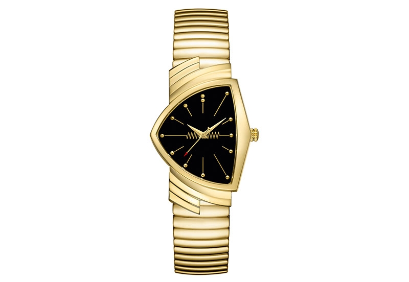 Hamilton horlogeband H24301131 - goud staal