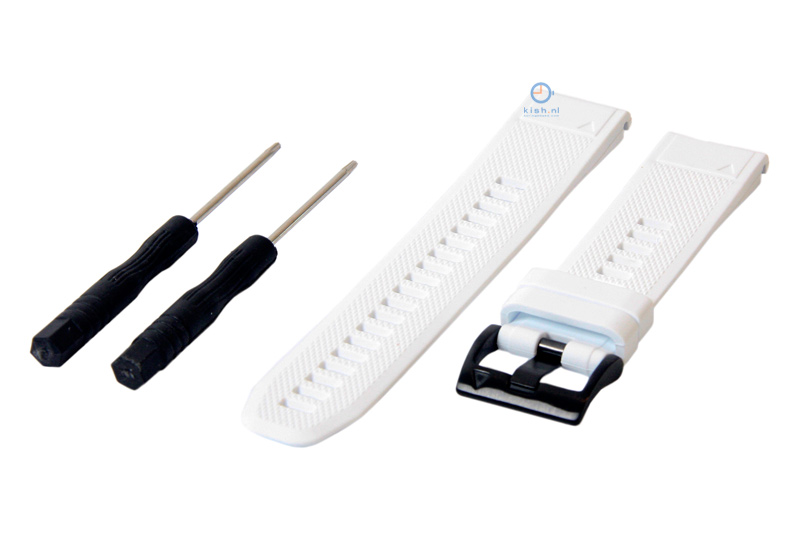 Coros Vertix horlogeband wit