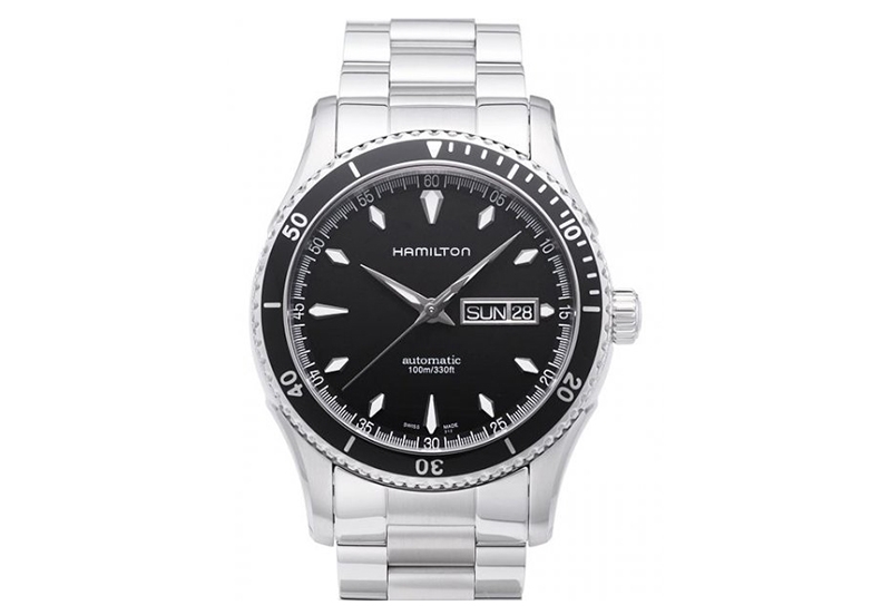 Hamilton horlogeband H37565131 - zilver staal
