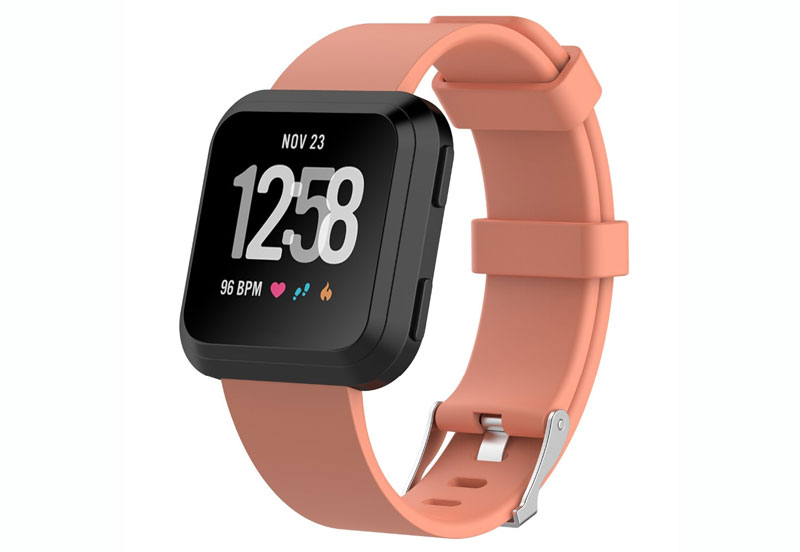 Fitbit Versa horlogeband zalm roze (L)