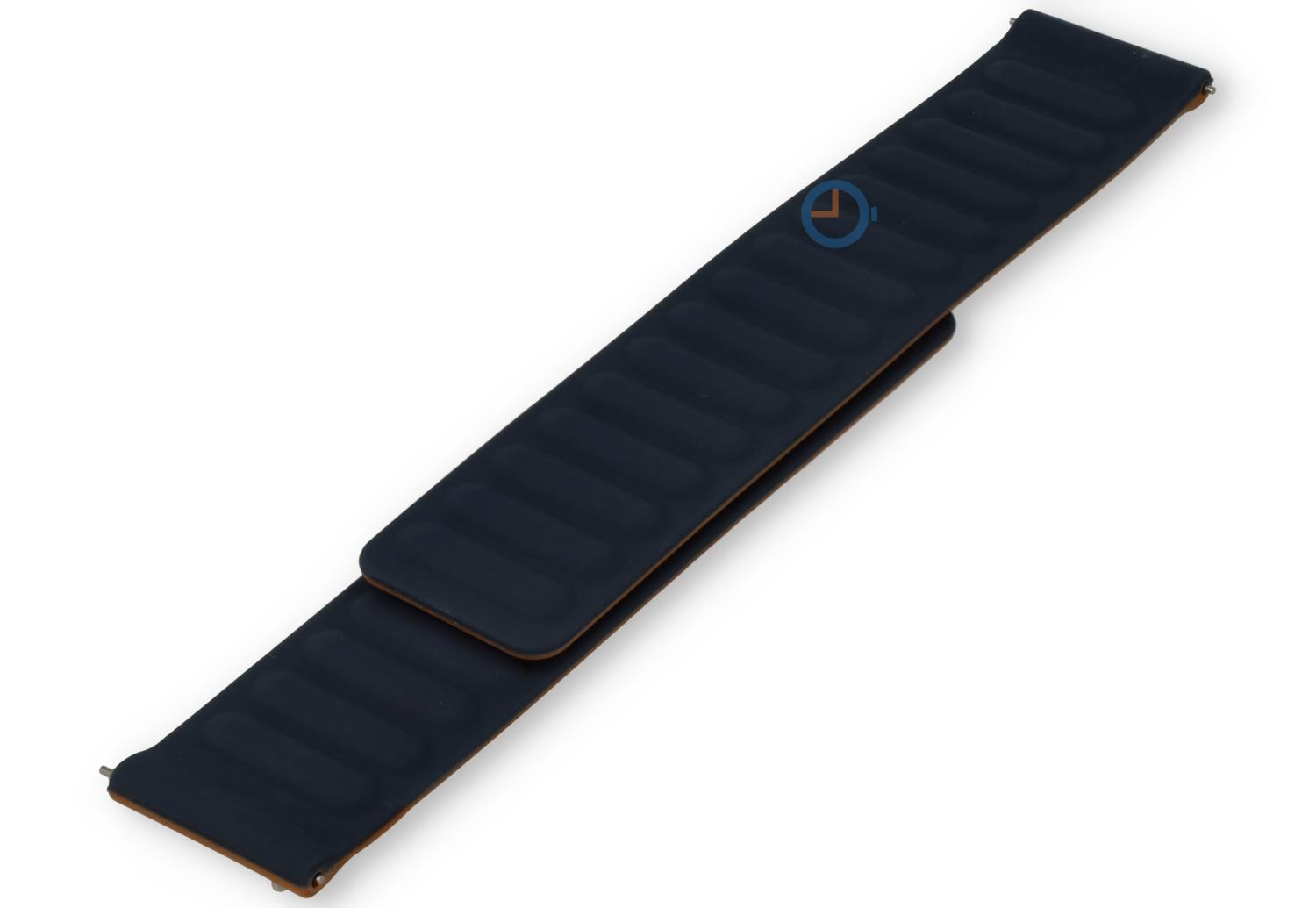 Horlogeband met magneet - 22mm - grijs