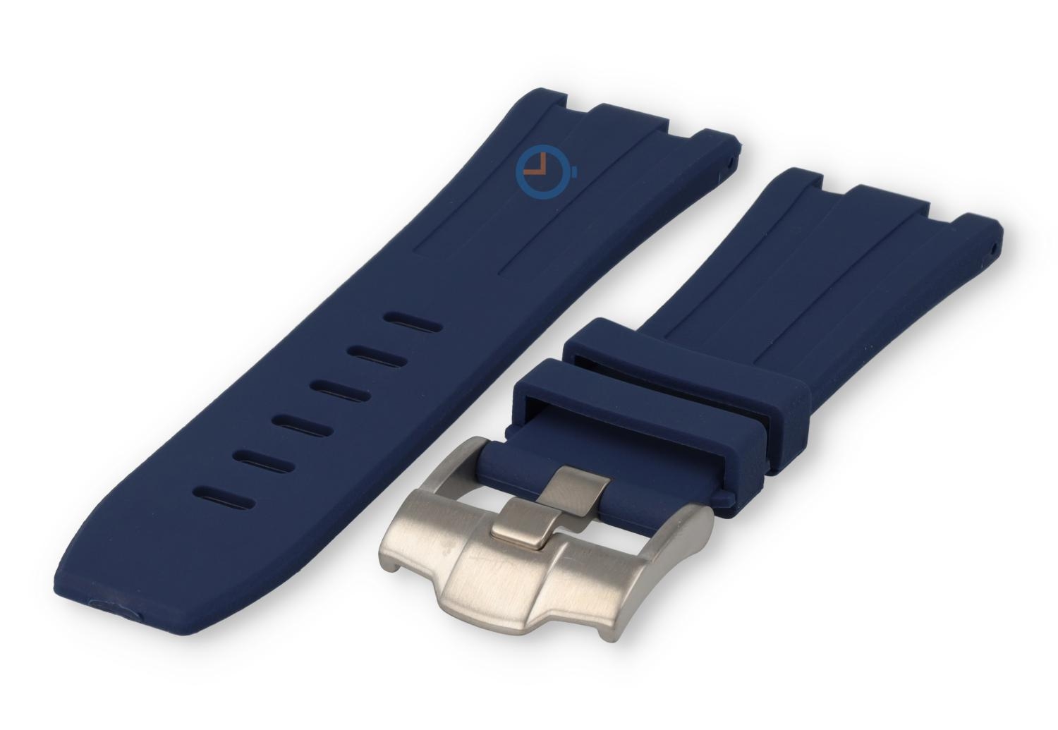 Universele band 28mm Audemars Piguet Royal Oak - donkerblauw