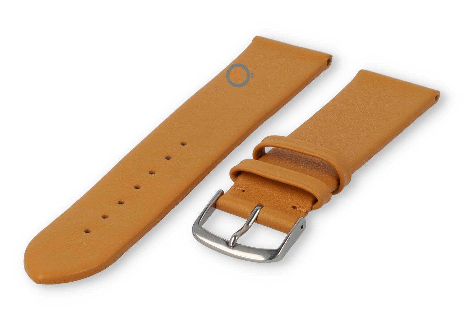 Naadloze en gladde horlogeband 22mm - natur