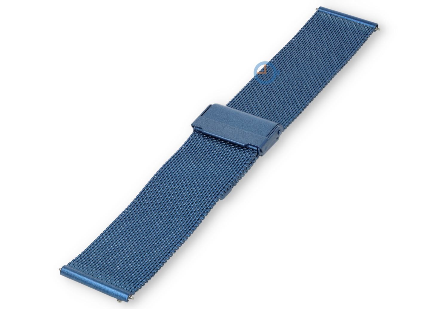 Milanees bandje met quick switch - 22mm - blue