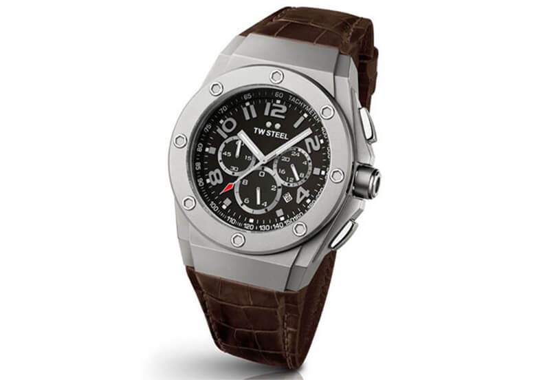 TW Steel CEO Tech CE4014 horlogeband bruin XL - 32mm
