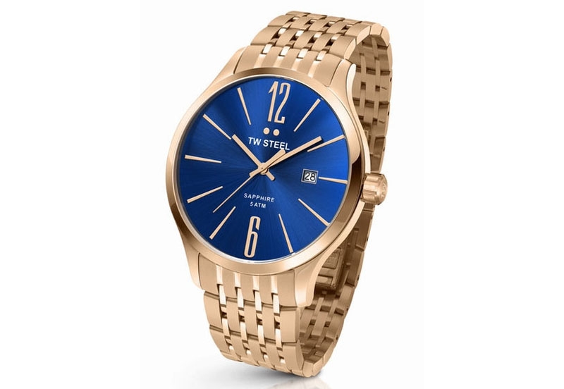 TW Steel Slim Line TW1309 horlogeband roségoud - 22 mm