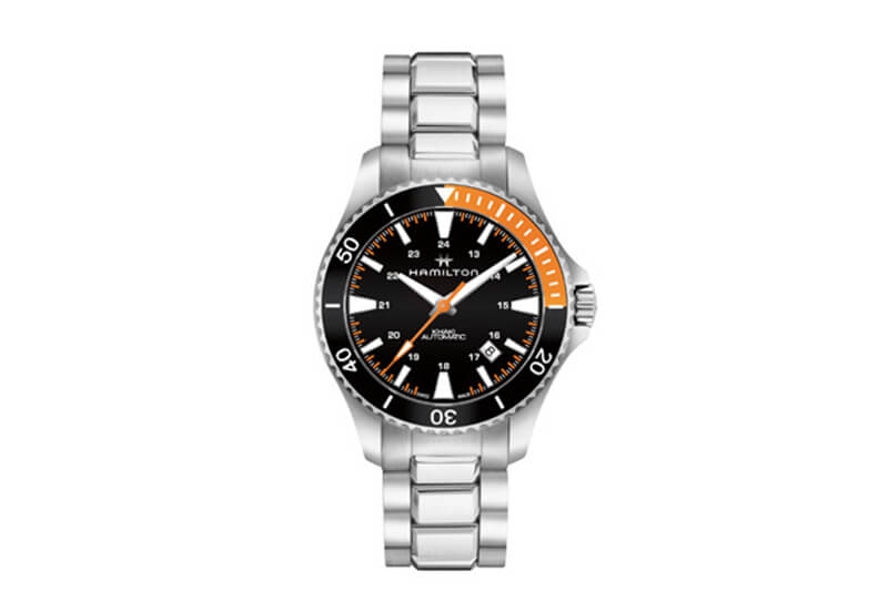 Hamilton horlogeband H82305131 - zilver staal