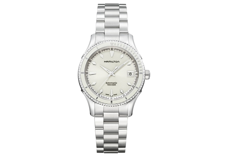 Hamilton horlogeband H37425112 - zilver staal