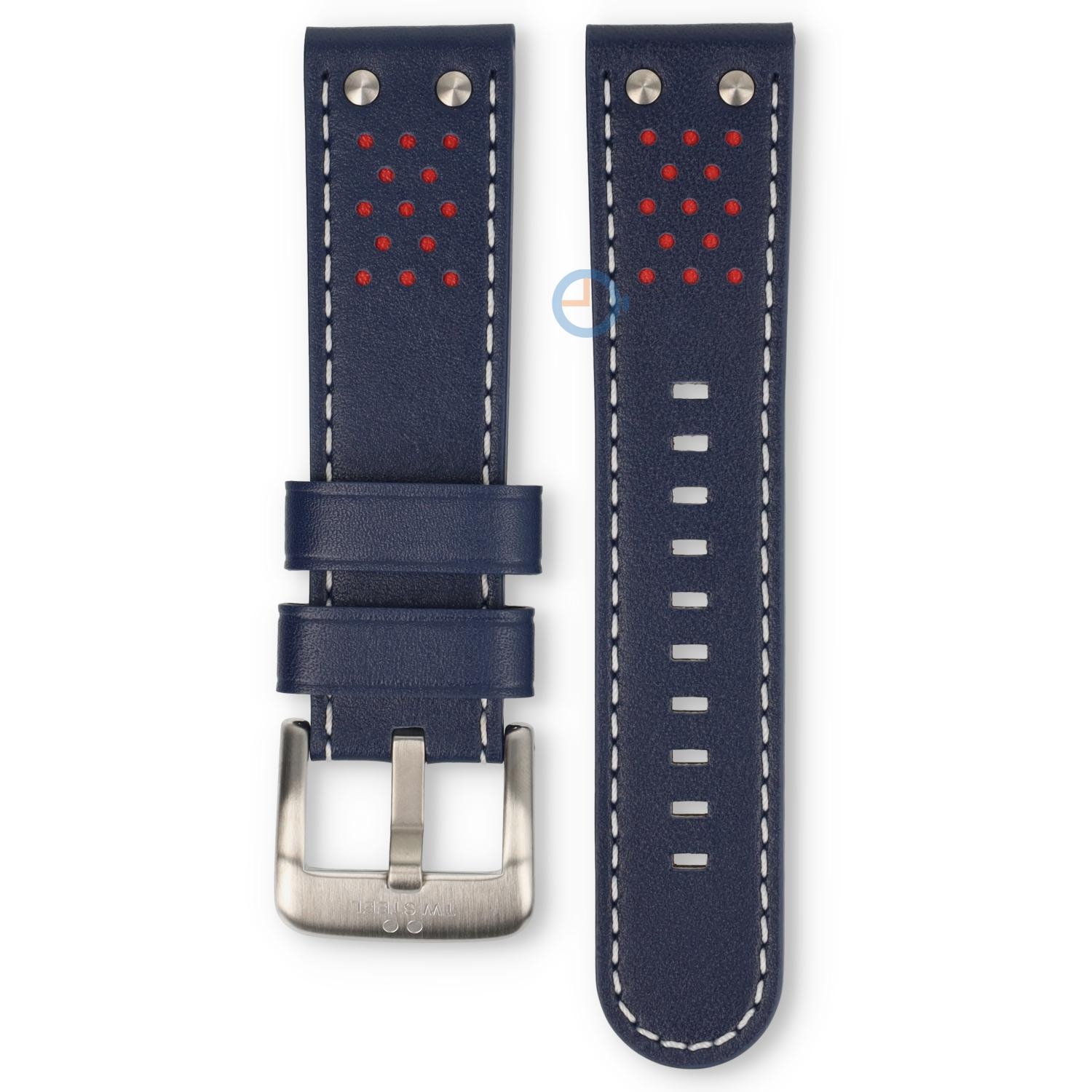 Horlogeband TW Steel SVS310 - Blauw