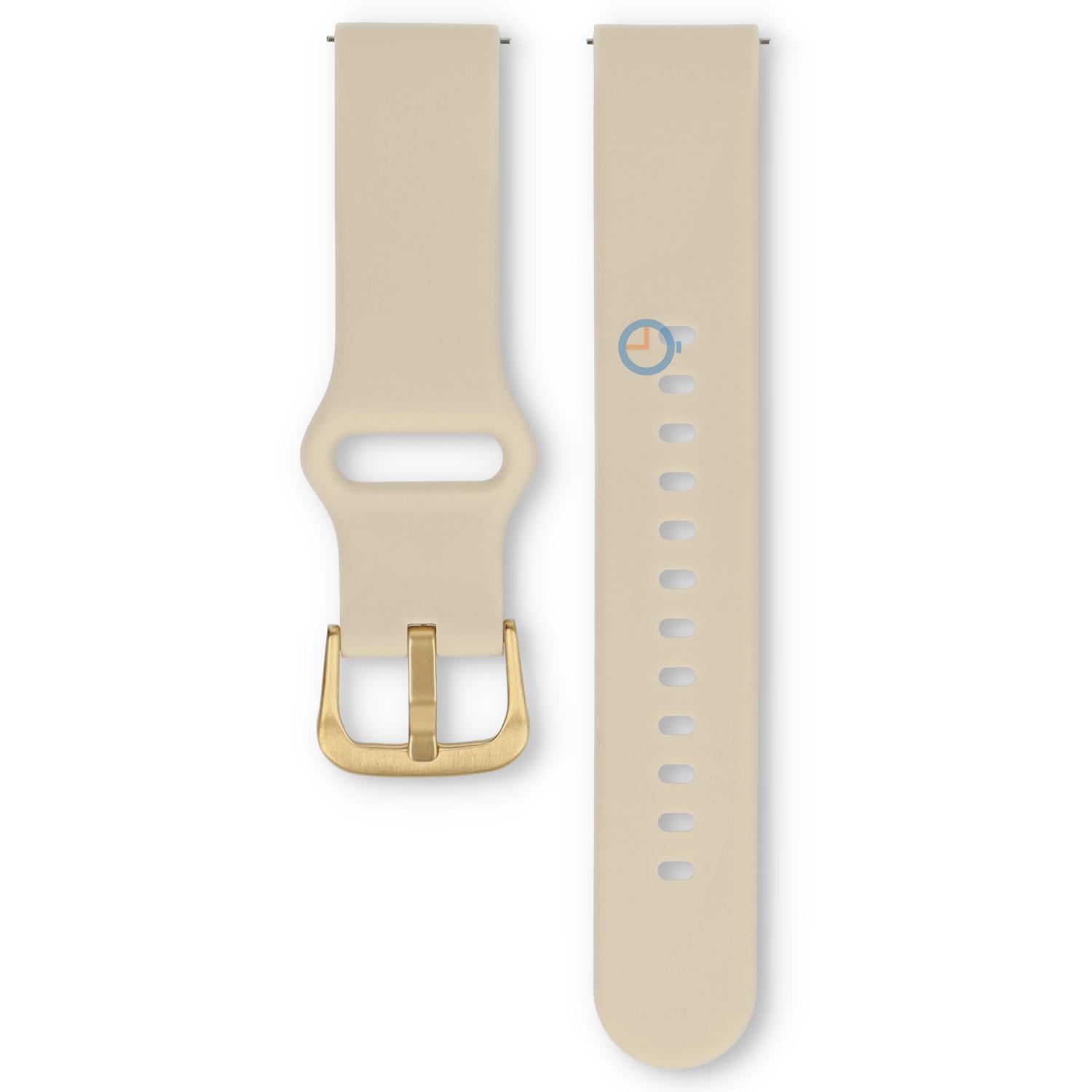 Ice Smart 18mm horlogebandje - Almond/gold