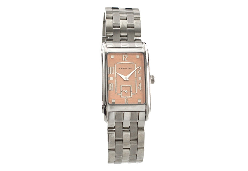 Hamilton horlogeband H11411173 - zilver staal