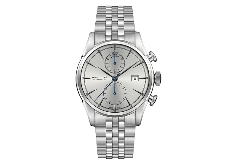 Hamilton horlogeband H32416981 - zilver staal