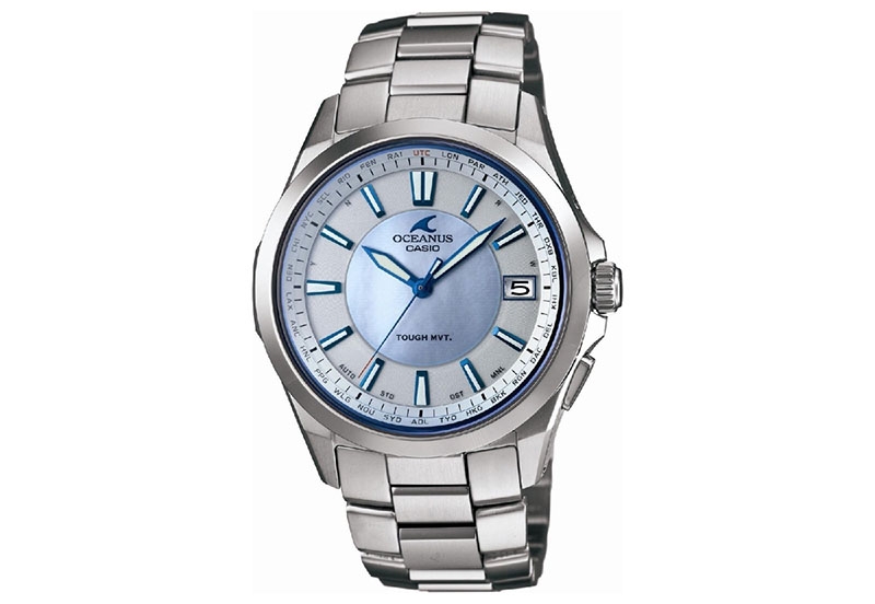 Casio OCW-S100P-2A horlogebandje: 10477957