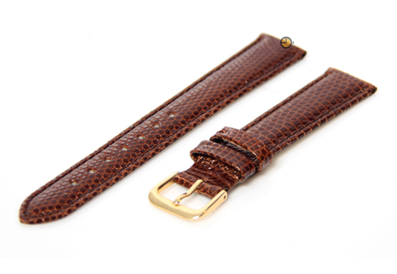 Horlogeband 20mm bruin