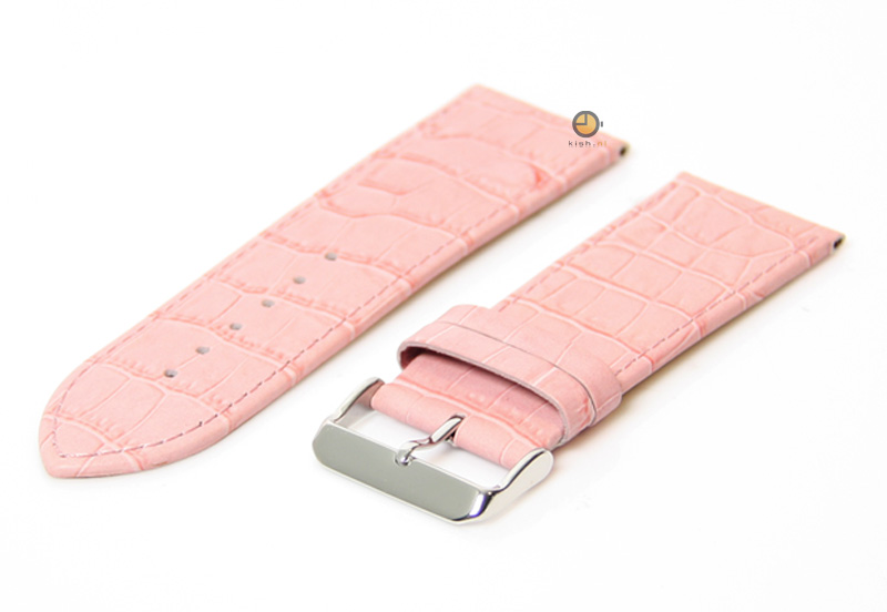 Horlogeband 28mm roze