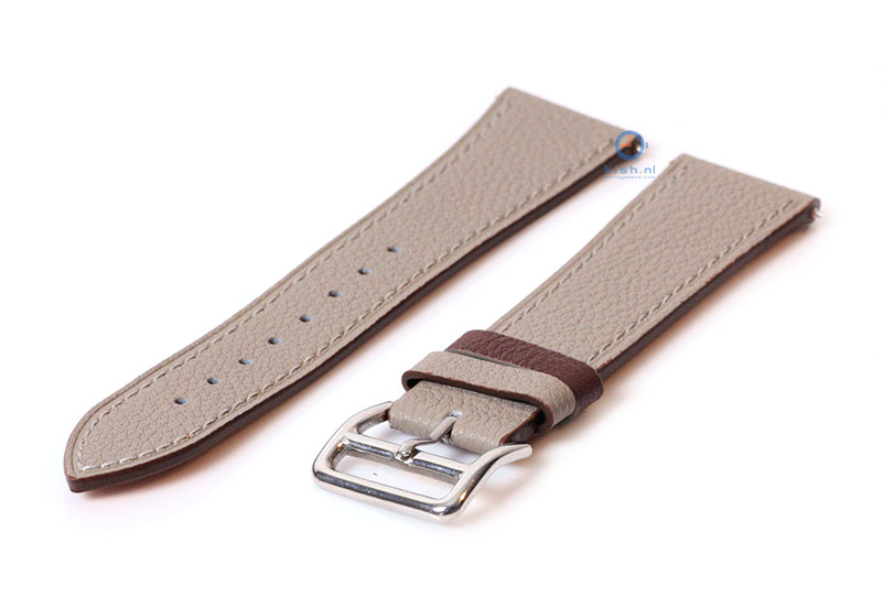 Fitbit Versa horlogeband leer grijs