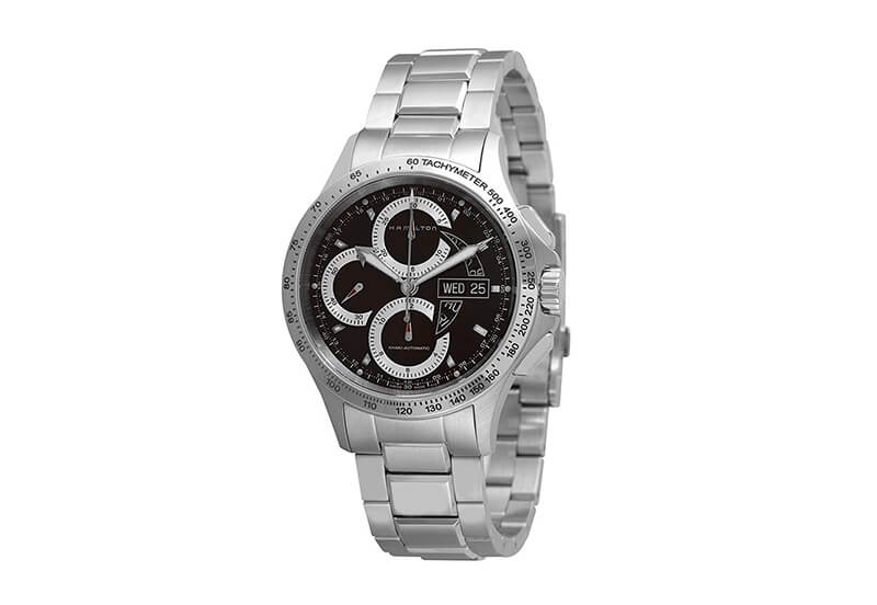 Hamilton horlogeband H64616131 - zilver staal