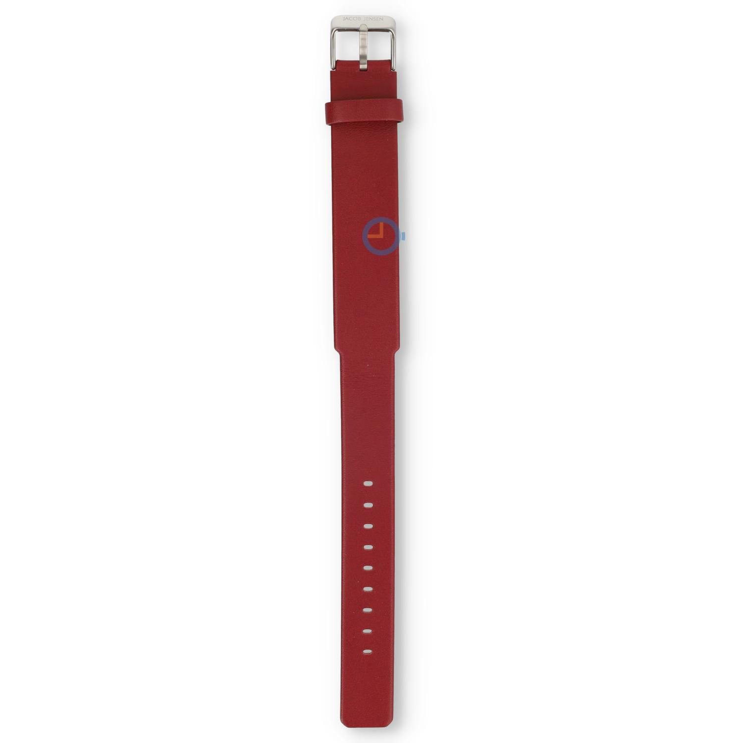 Jacob Jensen horlogeband JJ255 - leer