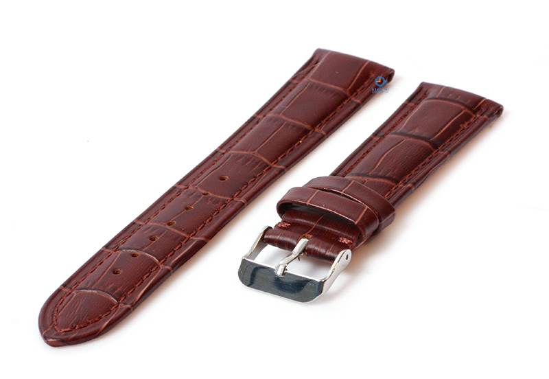 Universeel bandje voor Jacques Lemans - 20mm - bruin