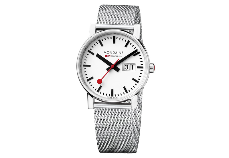 Mondaine 16mm milanese horlogeband